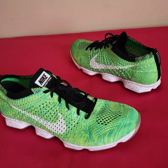 Nike Shoes - NDS Women's Nike Flyknit Zoom Agility Green Sz 8.5
